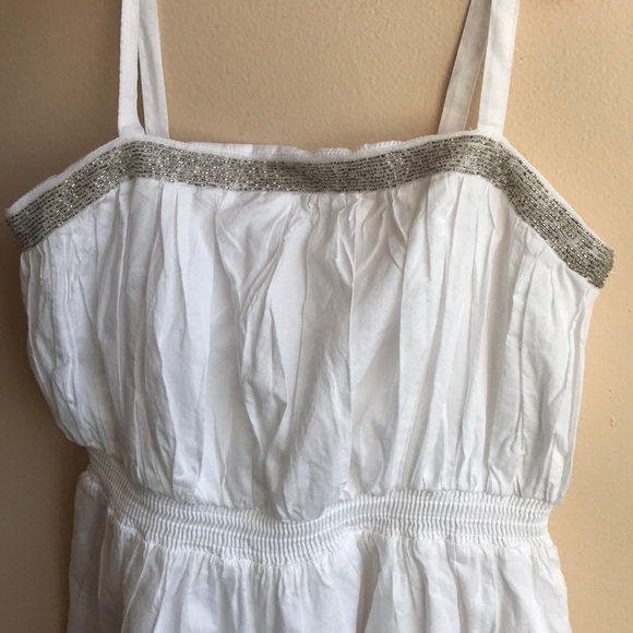 Cute white summer dress Sz 14 Girls - Picture 3 of 4